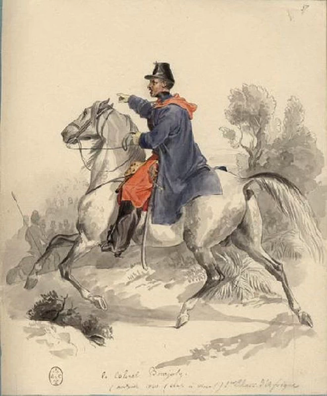 Il colonnello Bourjoly - Chantilly, musée Condé